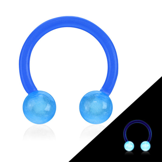 Glow In Dark Balls - Acrylic Horseshoes External Thread