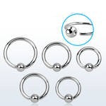 Surgical Steel Annealed Plain CBR Fixed Bead