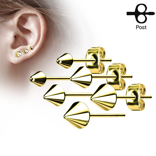 Surgical Steel Spike Earrings