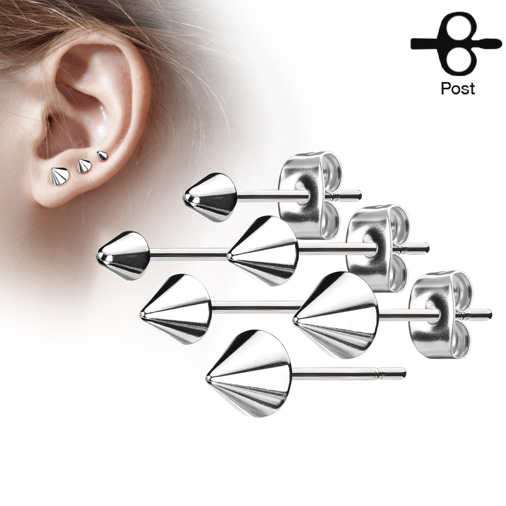 Surgical Steel Spike Earrings