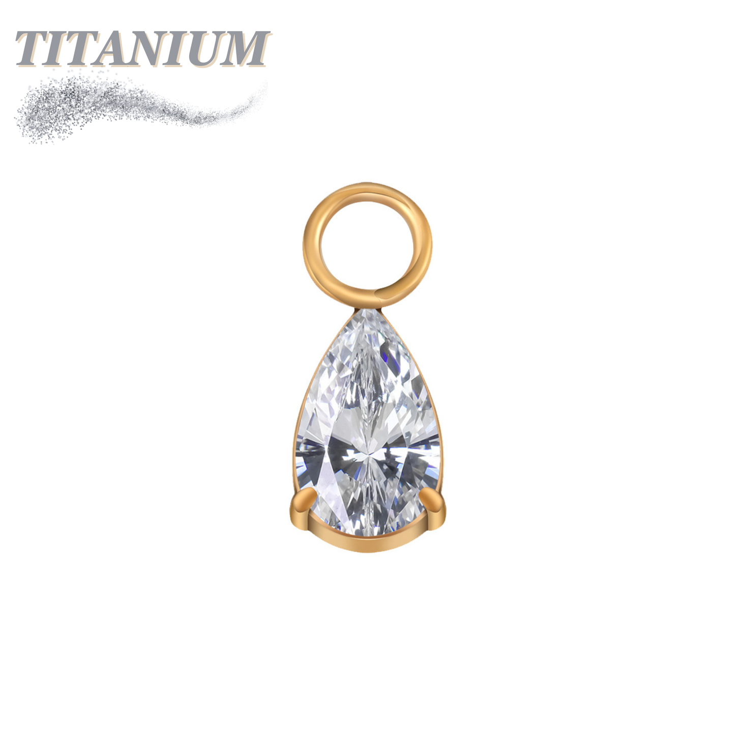 Waterdrop Dangle Charm