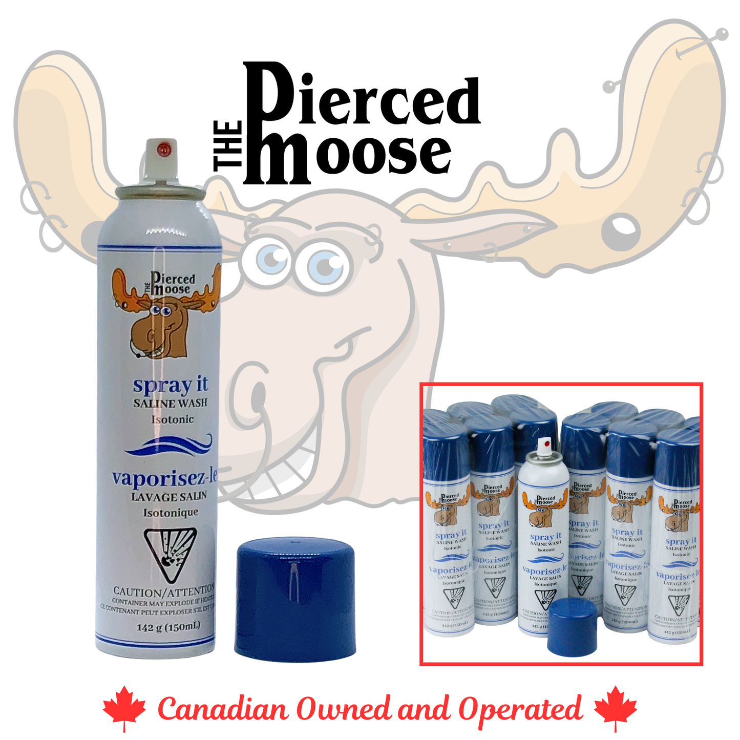 spray it - Saline Wash - 150ml can