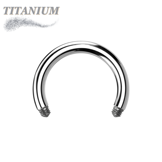 Titanium External Thread Horseshoe (Posts Only)