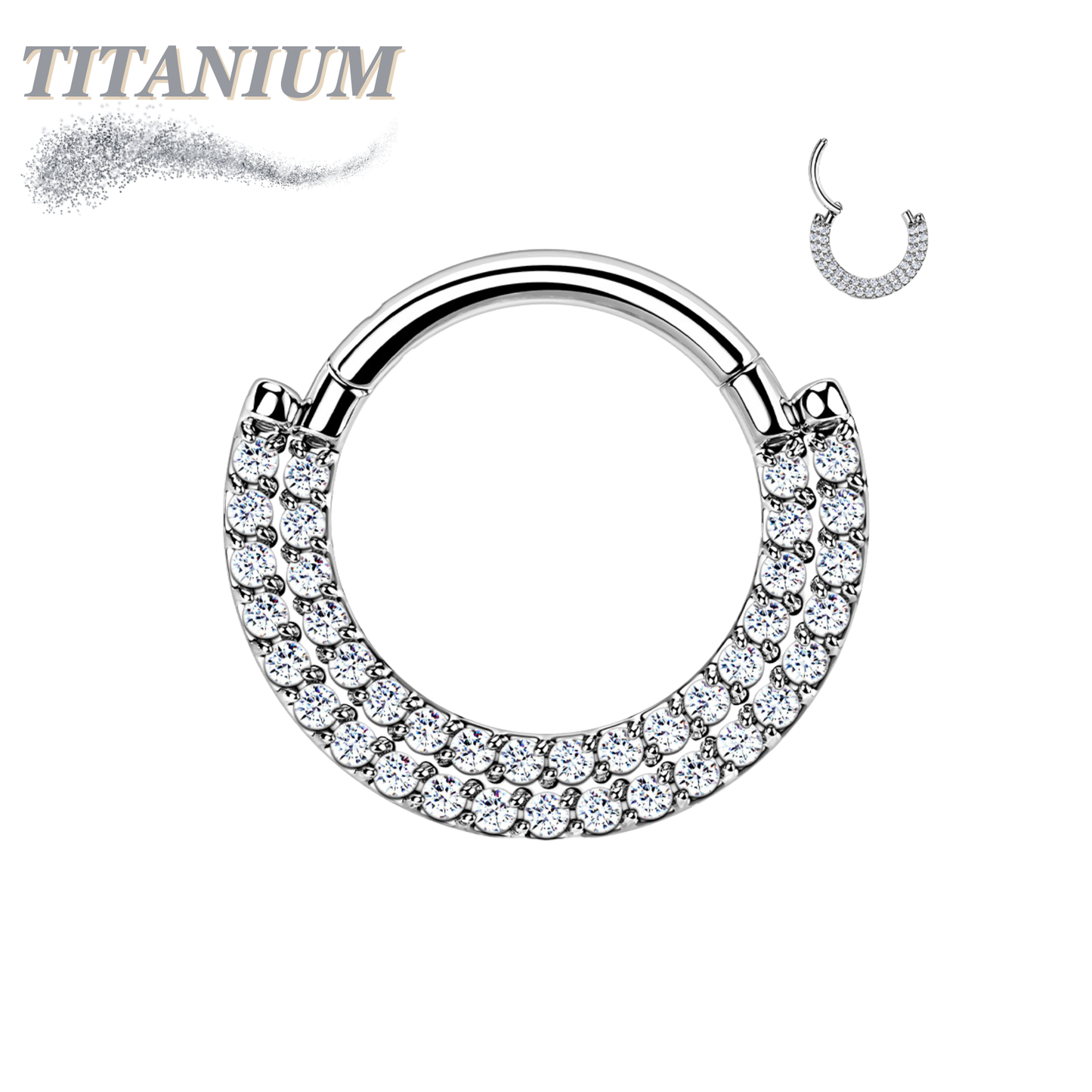 Titanium Double Lined Front Paver Clicker