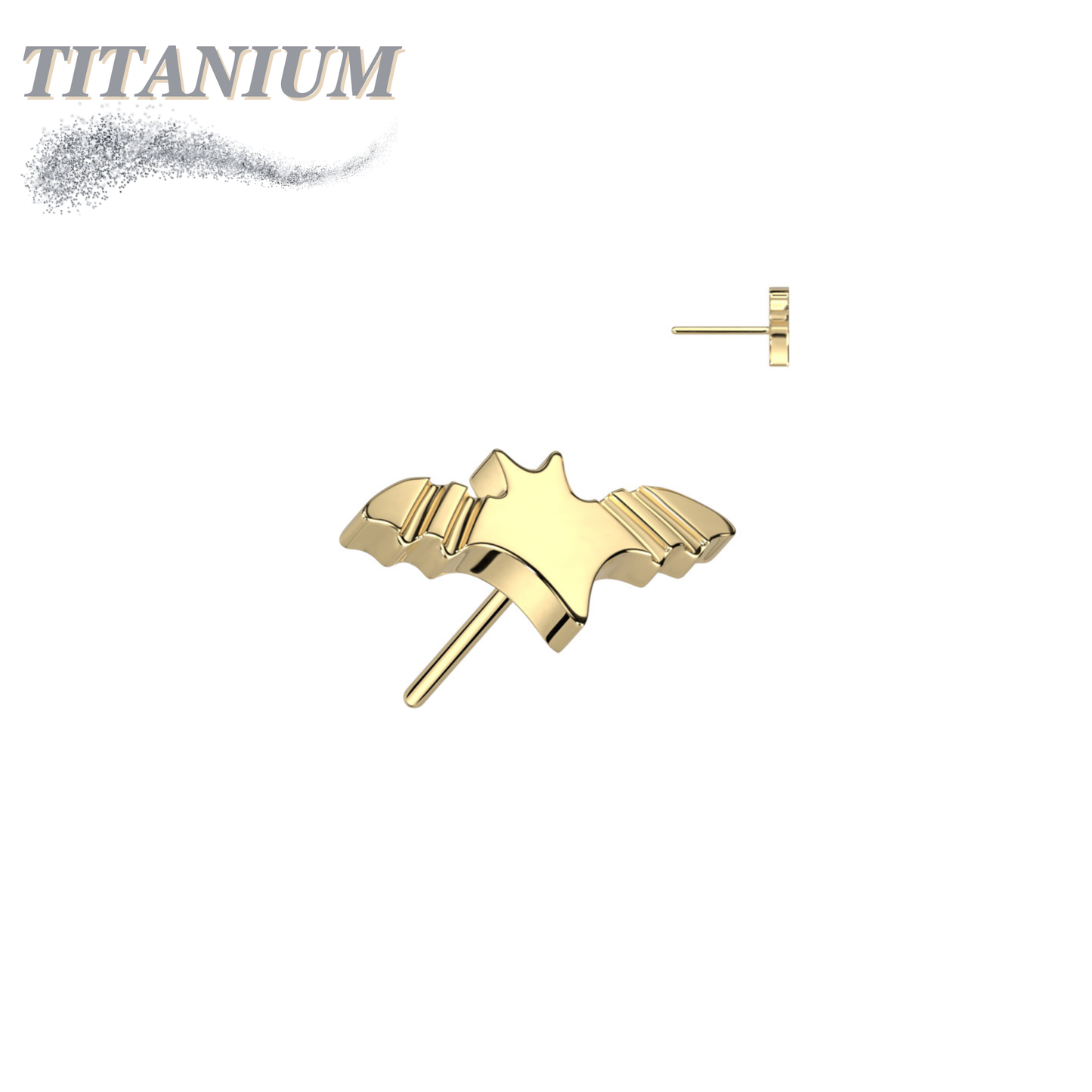 Threadless Titanium Bat Top Only