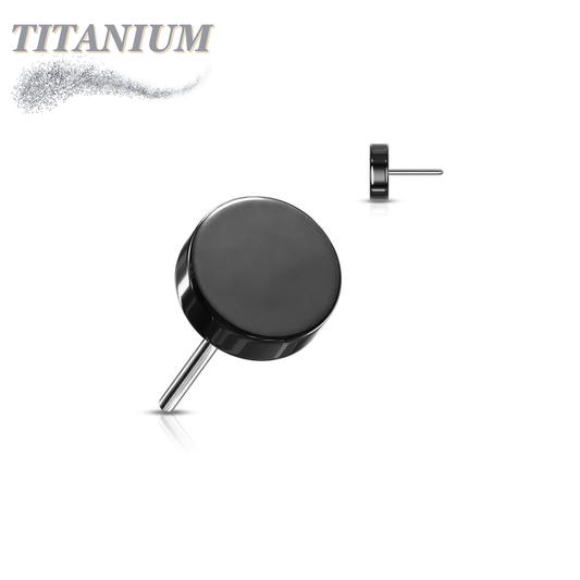 Threadless Titanium Flat Disc Top Only