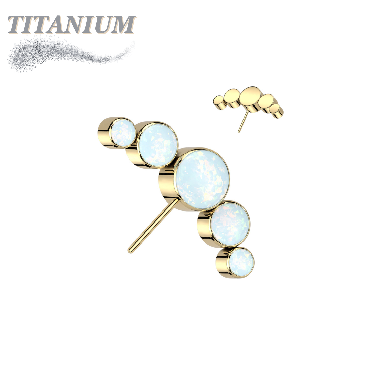 Threadless Front Facing 5 Opal Curve Top Only