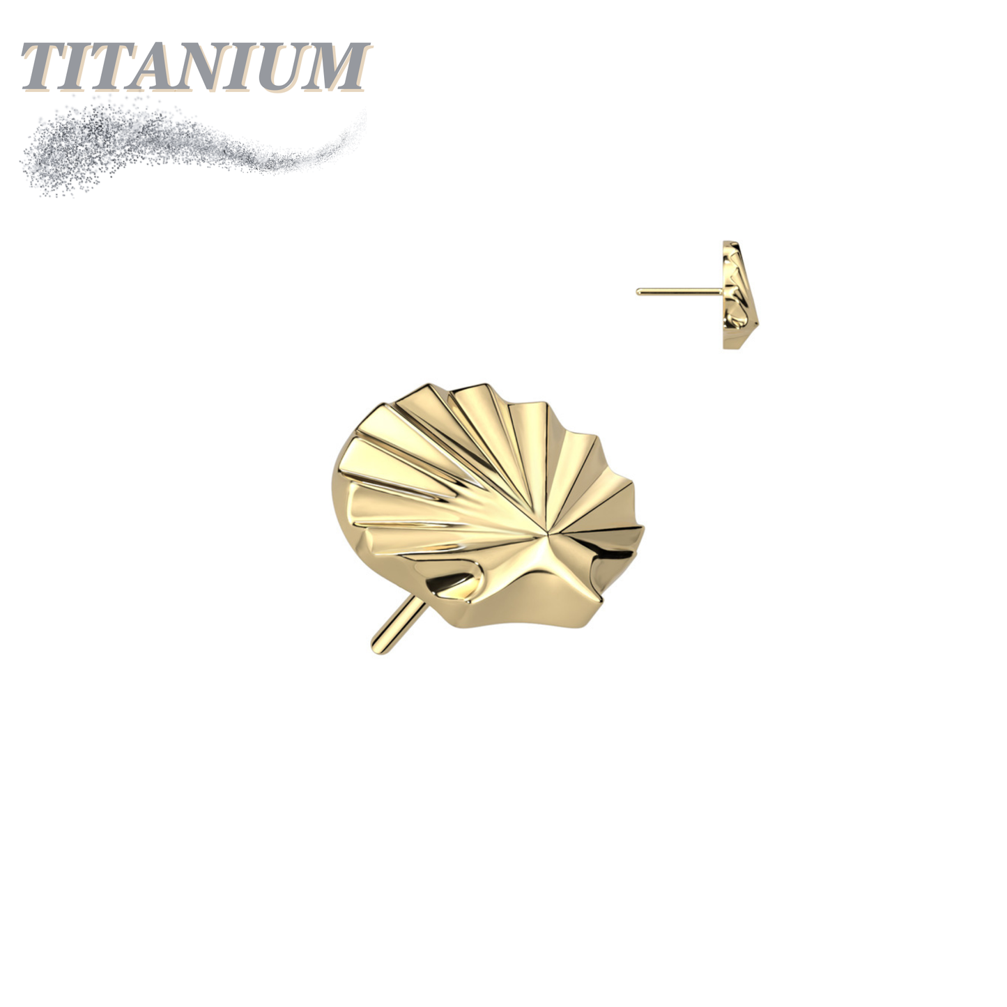 Threadless Titanium Shell Top Only