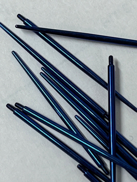Titanium Threaded Insertion Taper for Internal Threaded Jewelry - Color Coded