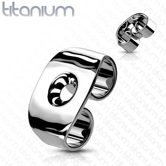 Titanium Butterfly Earring Backings (per pair)