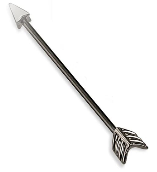 Industrial Surgical Steel Arrow 38mm External Thread
