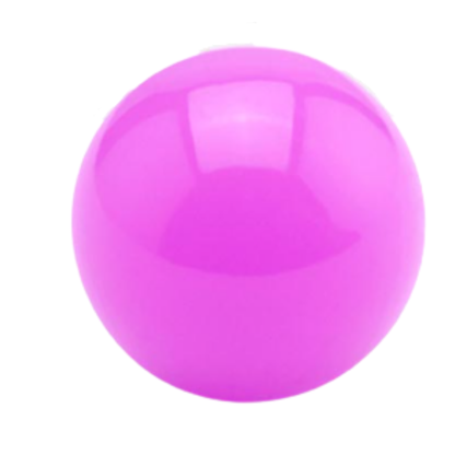 External Thread Acrylic Colored Balls