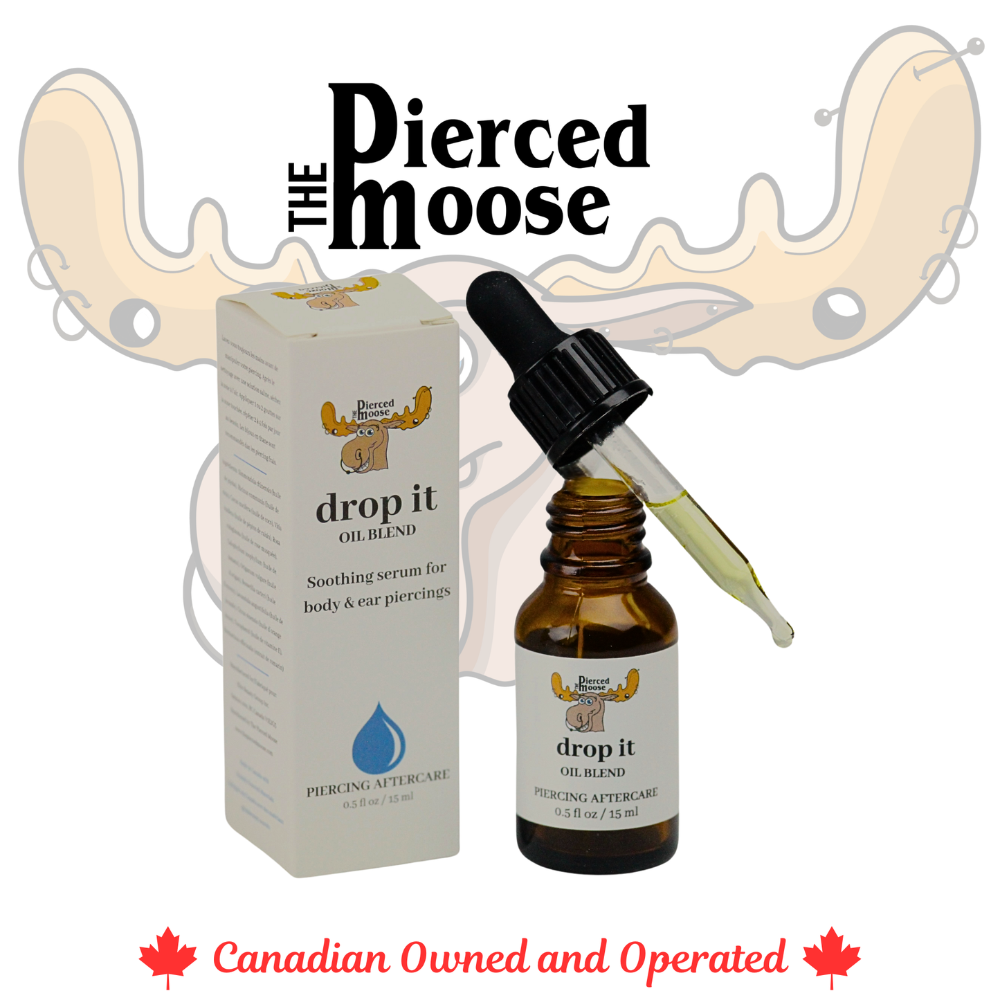 drop it - Oil Blend for Healing Problem Piercings singles 15ml