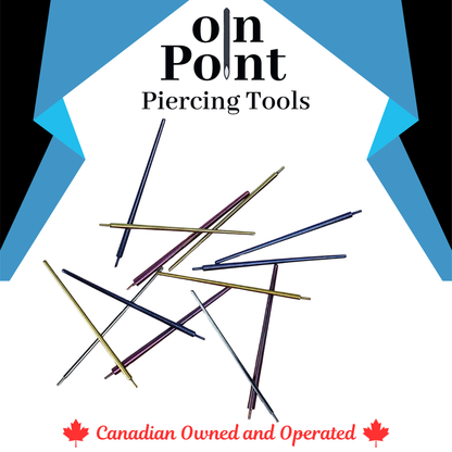 Titanium Pin Taper Pick Gauge - Color Coded