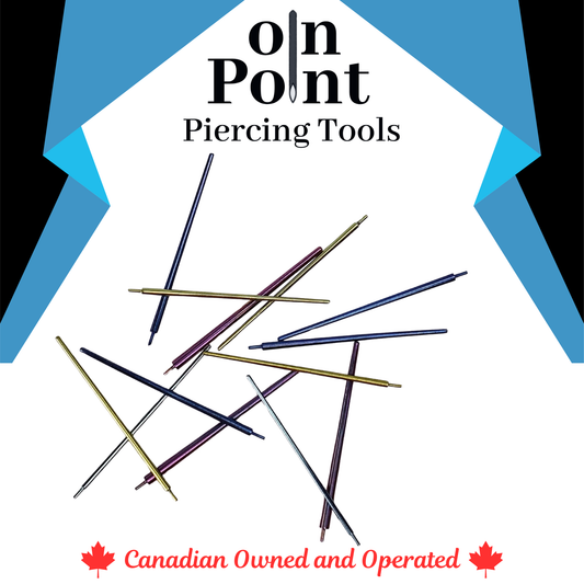 Titanium Pin Taper Pick Gauge - Color Coded