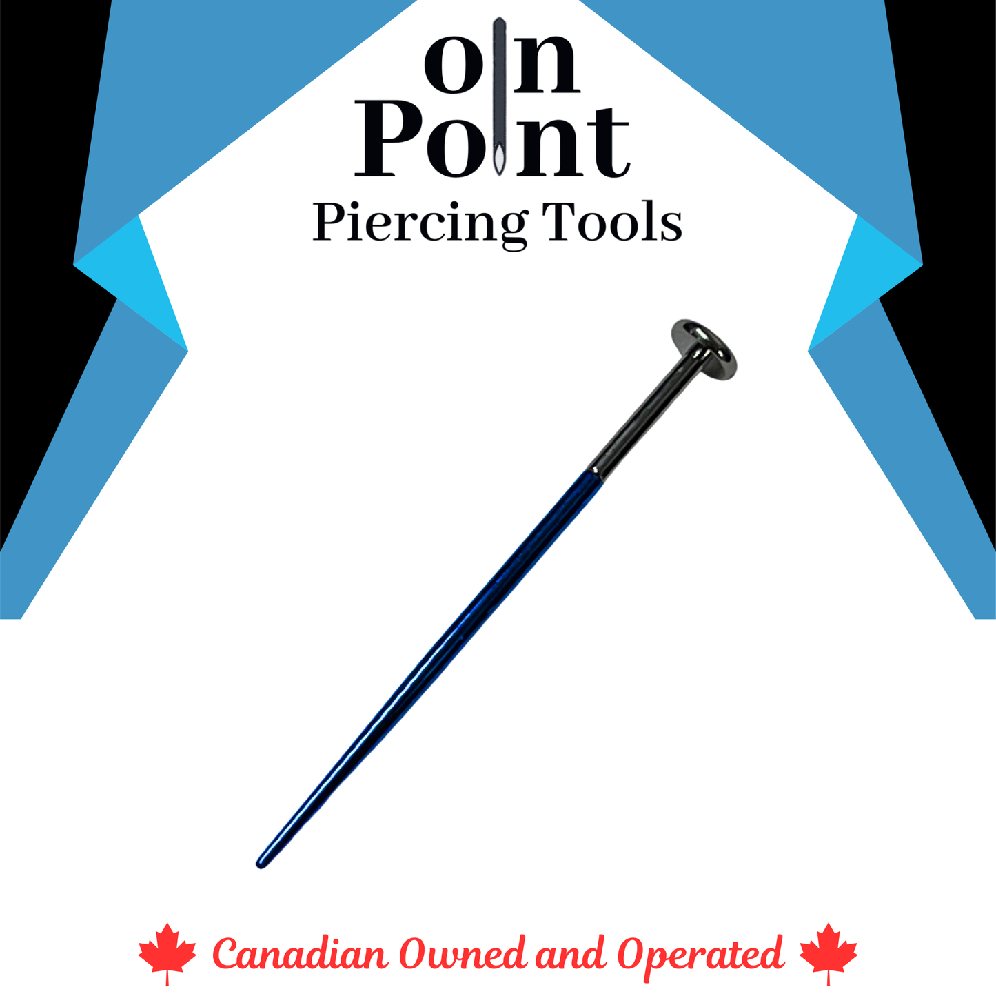 Titanium Threaded Insertion Taper for Internal Threaded Jewelry - Color Coded
