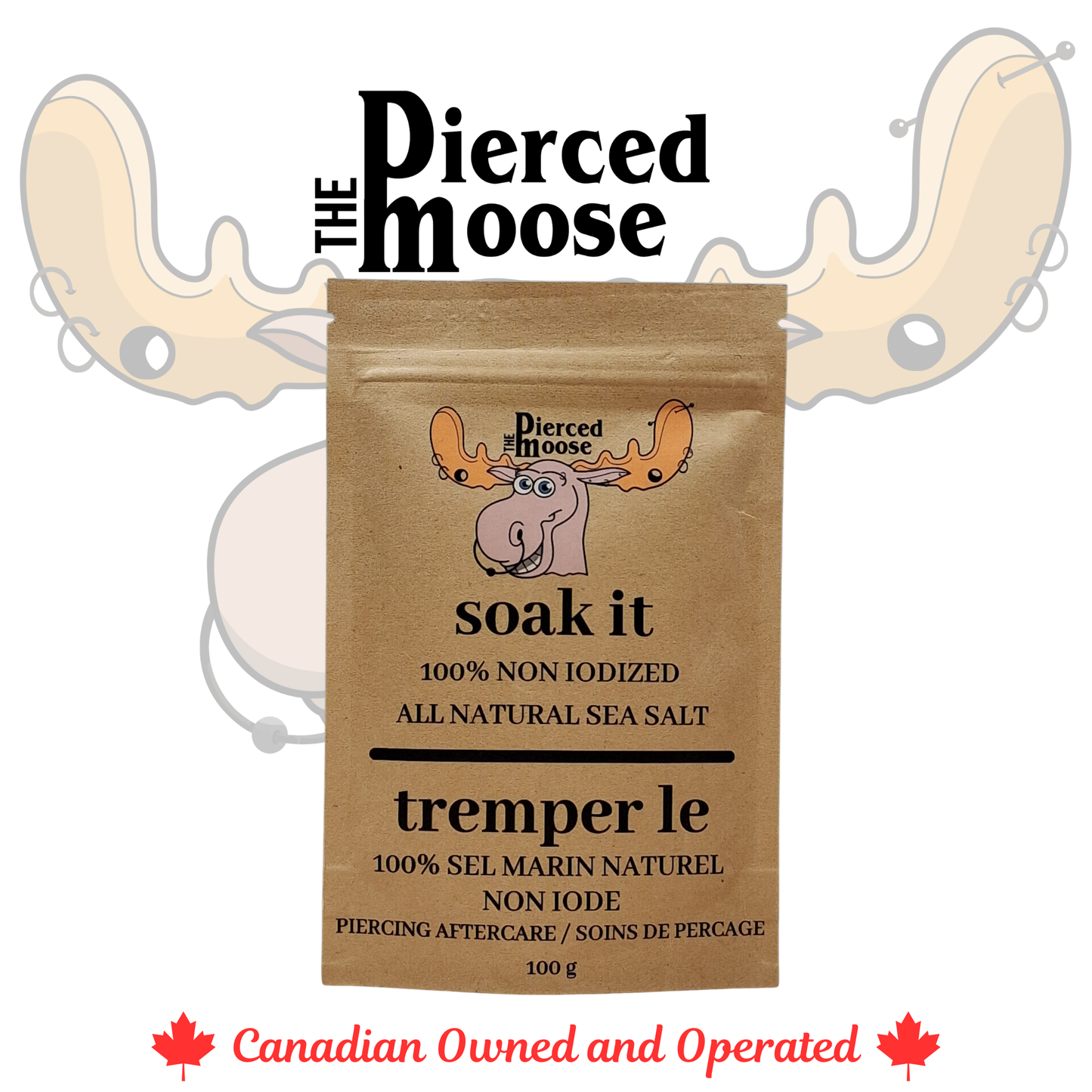 Soak it - All Natural Sea Salt - 100gr