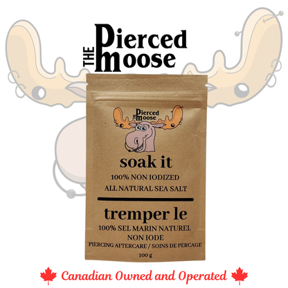 Soak it - All Natural Sea Salt - 100gr