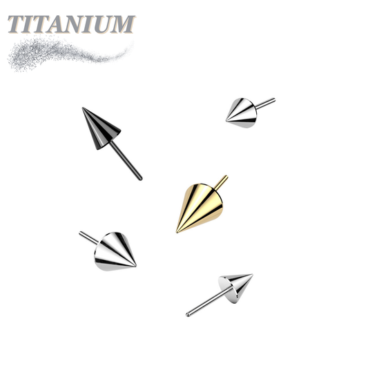 Threadless Titanium Spike Top Only