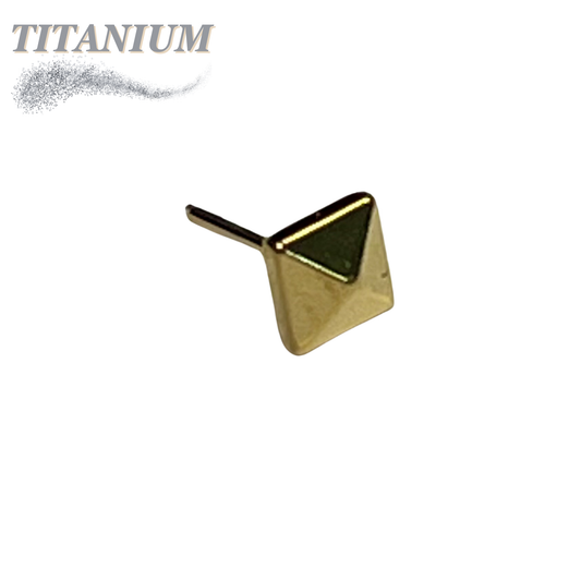 Threadless Titanium 3D Pyramid Top Only