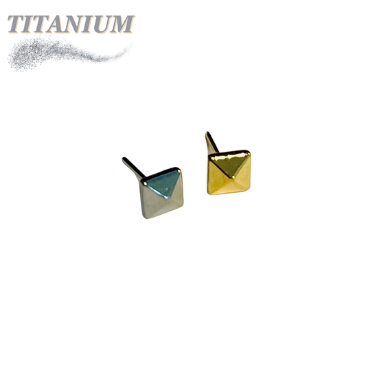 Threadless Titanium 3D Pyramid Top Only