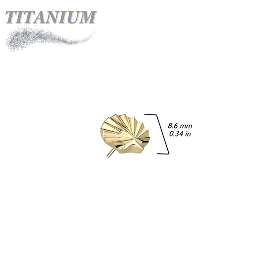 Threadless Titanium Shell Top Only