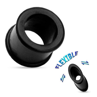 Silicone Double Flared Tunnel